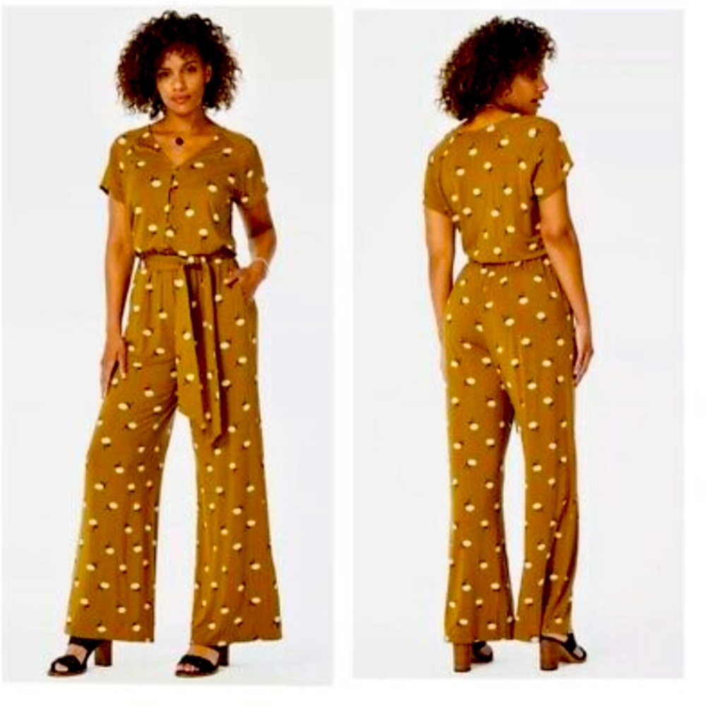NWT Matilda Jane Yellow Floral Jumper